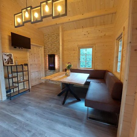 Ferienwohnung Tiny House Am Teich Garnsdorf Exterior foto